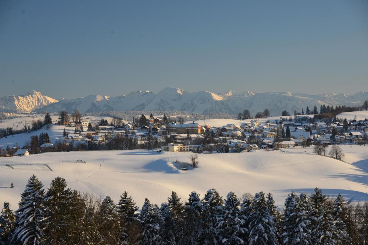 Hotel Alpenrose Fam Holzhauer sen Scheidegg Exterior foto