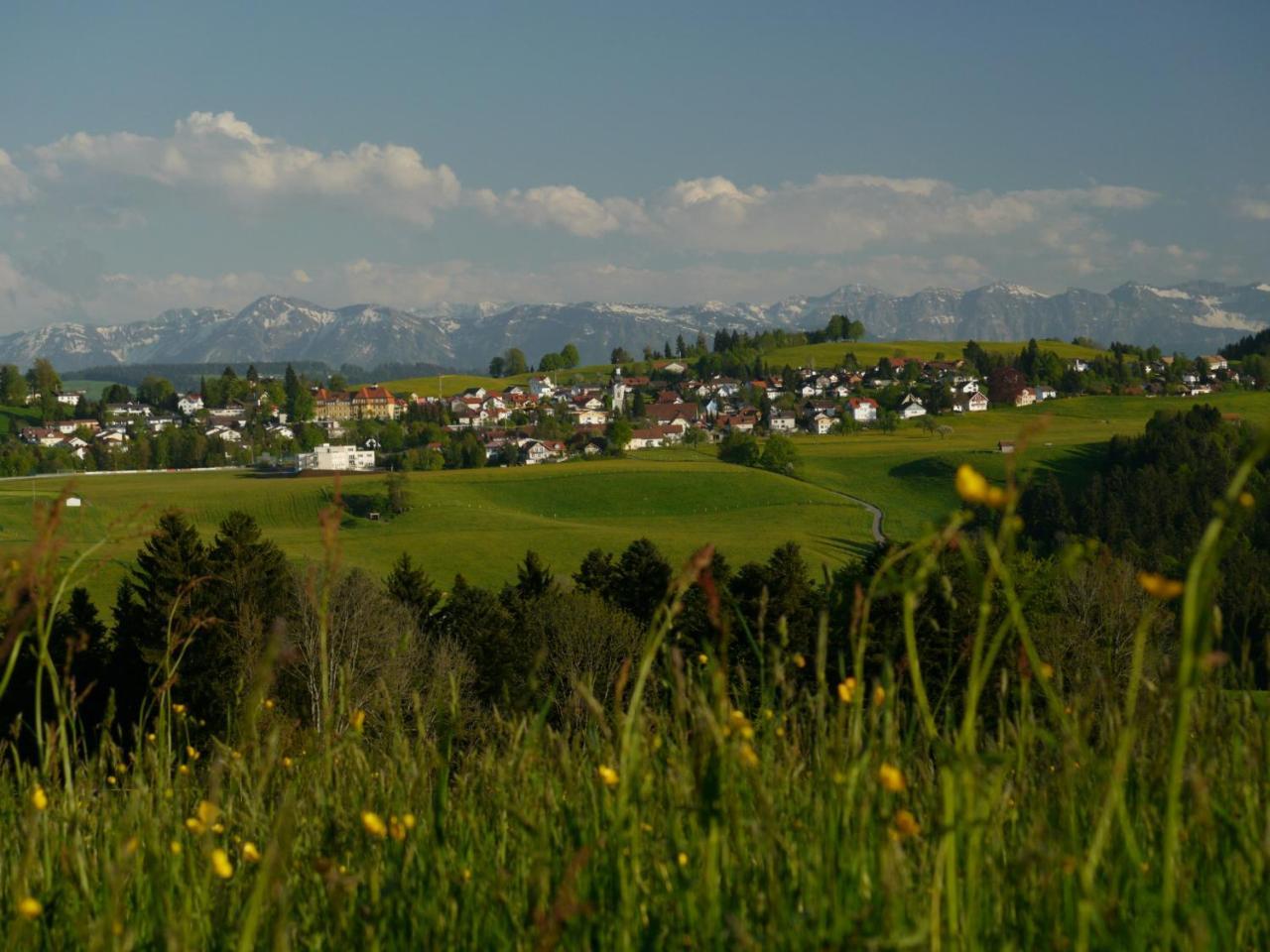 Hotel Alpenrose Fam Holzhauer sen Scheidegg Exterior foto