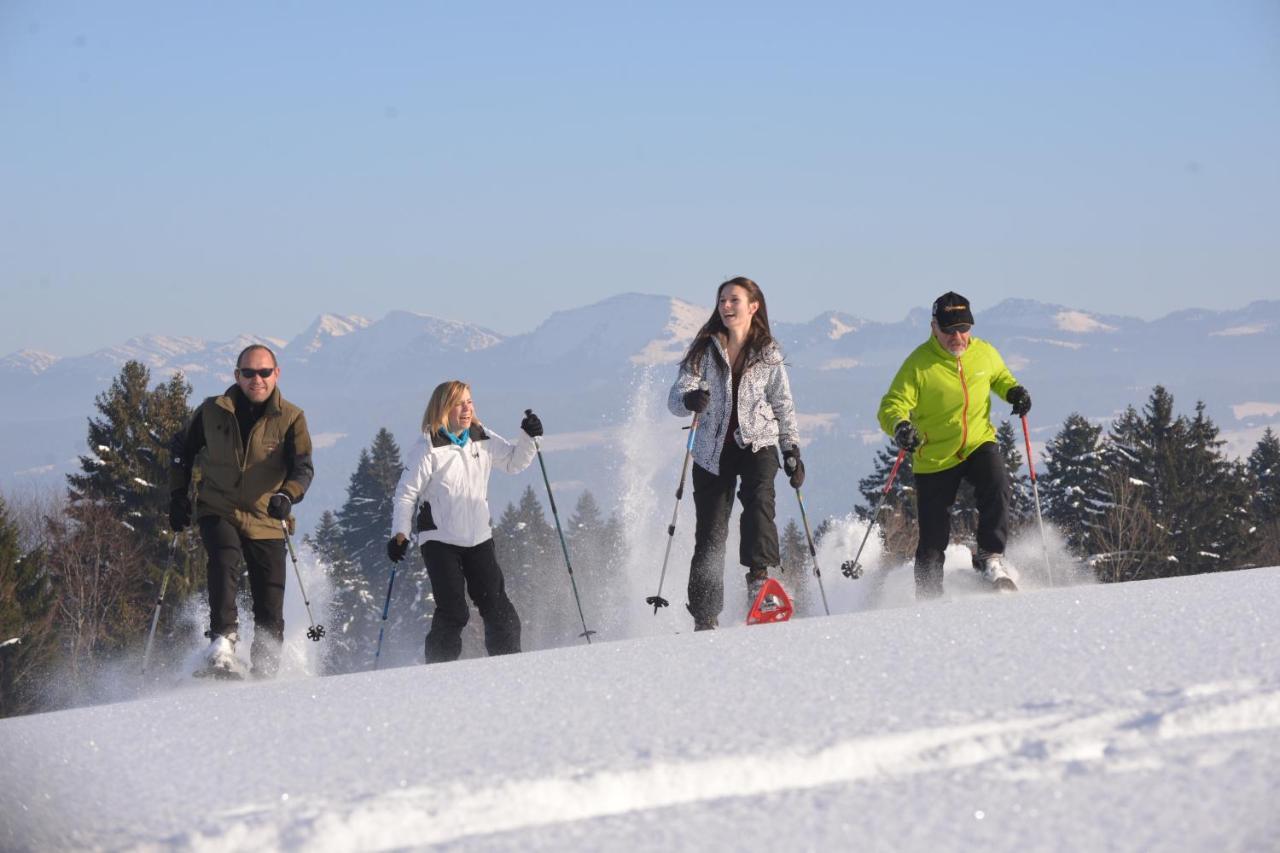 Hotel Alpenrose Fam Holzhauer sen Scheidegg Exterior foto